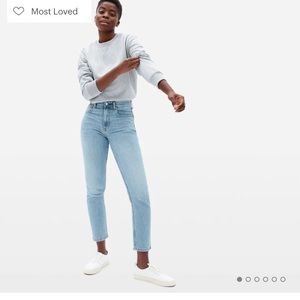Everlane cheeky straight size 26